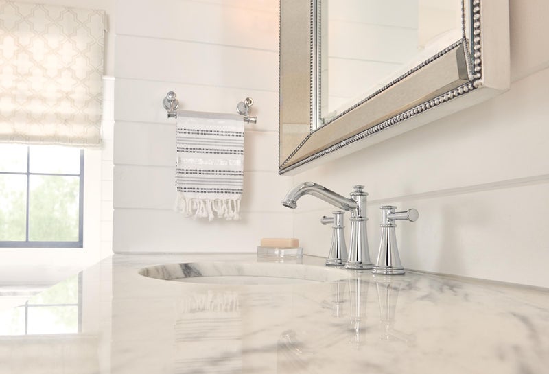 Moen YB6486NL Belfield 9-Inch Bathroom Hand Towel Bar, Polished Nickel - Image 4